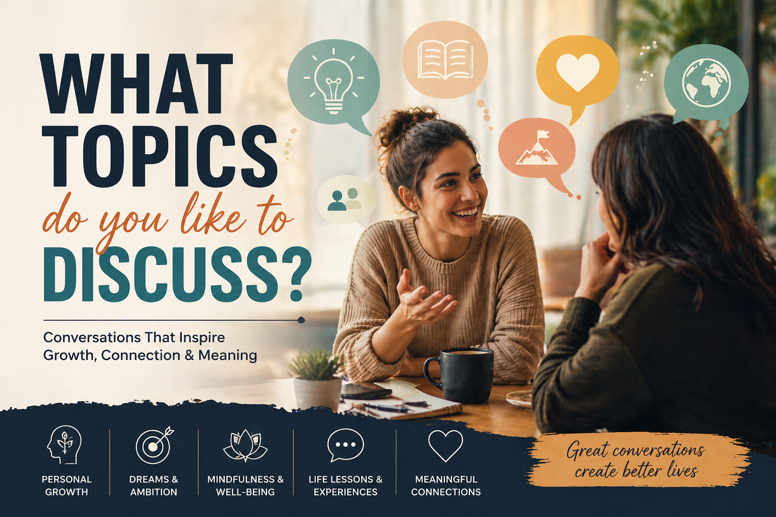What Topics Do You Like to Discuss? A Window Into Who You Are